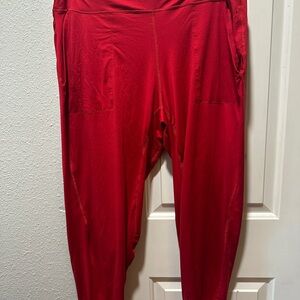 Red Jogger Pants